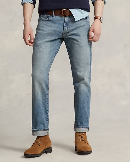 Ralph Lauren Hampton Relaxed Straight Stretch Jean
