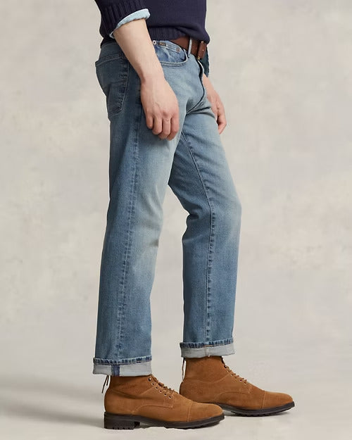 Ralph Lauren Hampton Relaxed Straight Stretch Jean