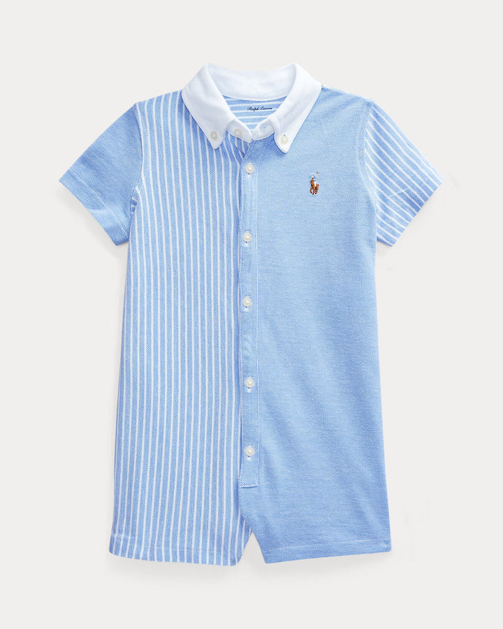 Ralph Lauren Knit Cotton Oxford Fun Shortall