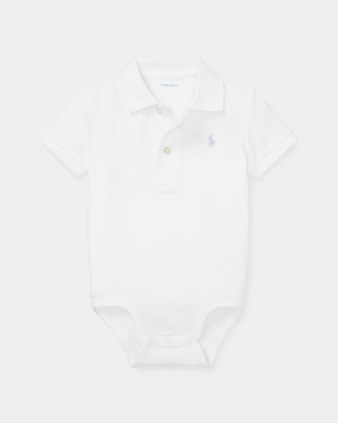 Ralph Lauren Soft Cotton Polo Bodysuit