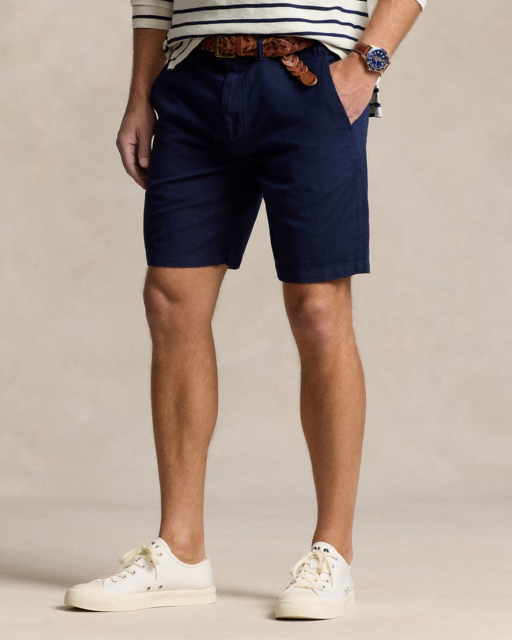 Ralph Lauren 8.5-Inch Classic Fit Linen-Cotton Short