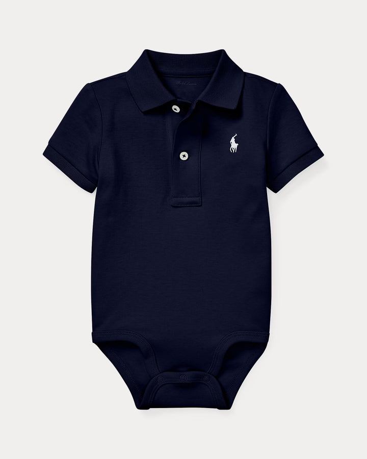 Ralph Lauren Soft Cotton Polo Bodysuit
