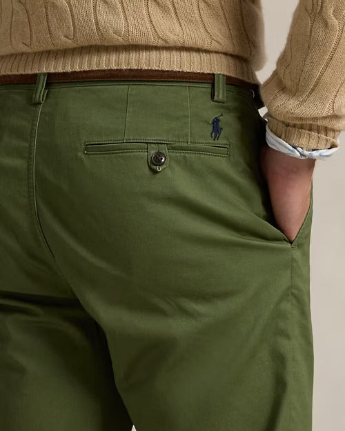 Ralph Lauren Stretch Straight Fit Washed Chino Pant