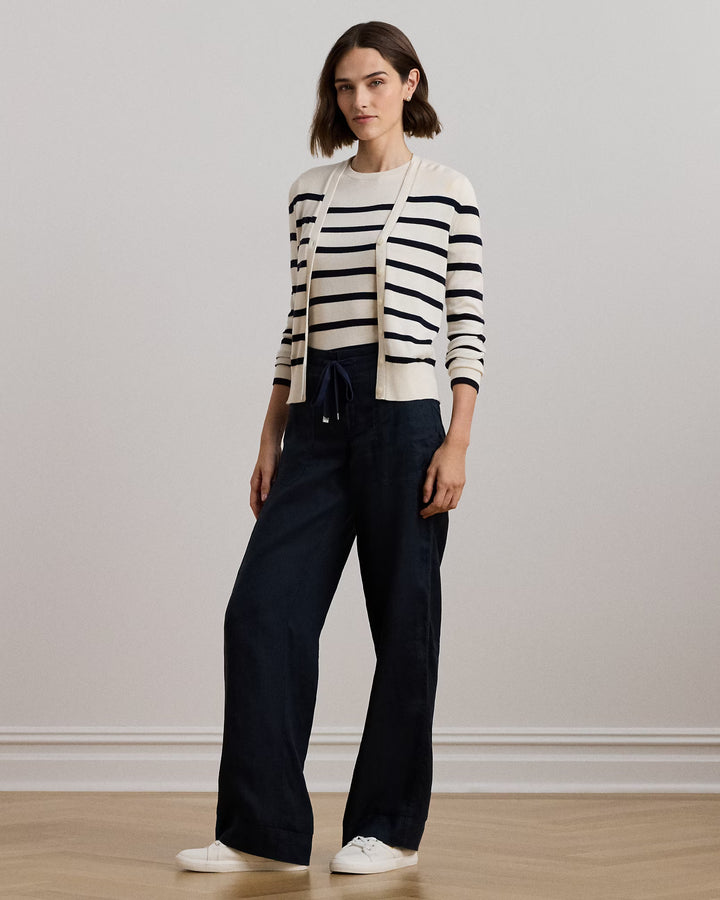 Ralph Lauren Linen Wide-Leg Pant