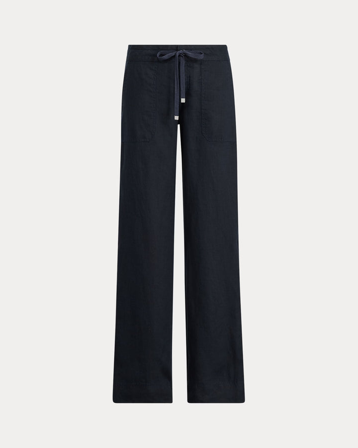 Ralph Lauren Linen Wide-Leg Pant