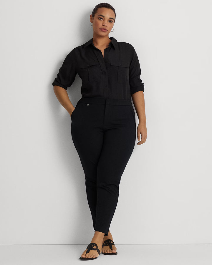 Ralph Lauren Cotton Twill Skinny Pant