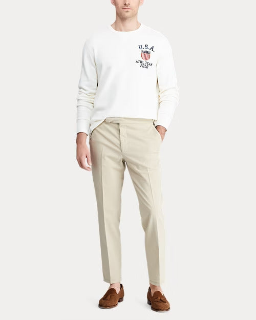 Ralph Lauren Garment-Dyed Stretch Chino Suit Trouser