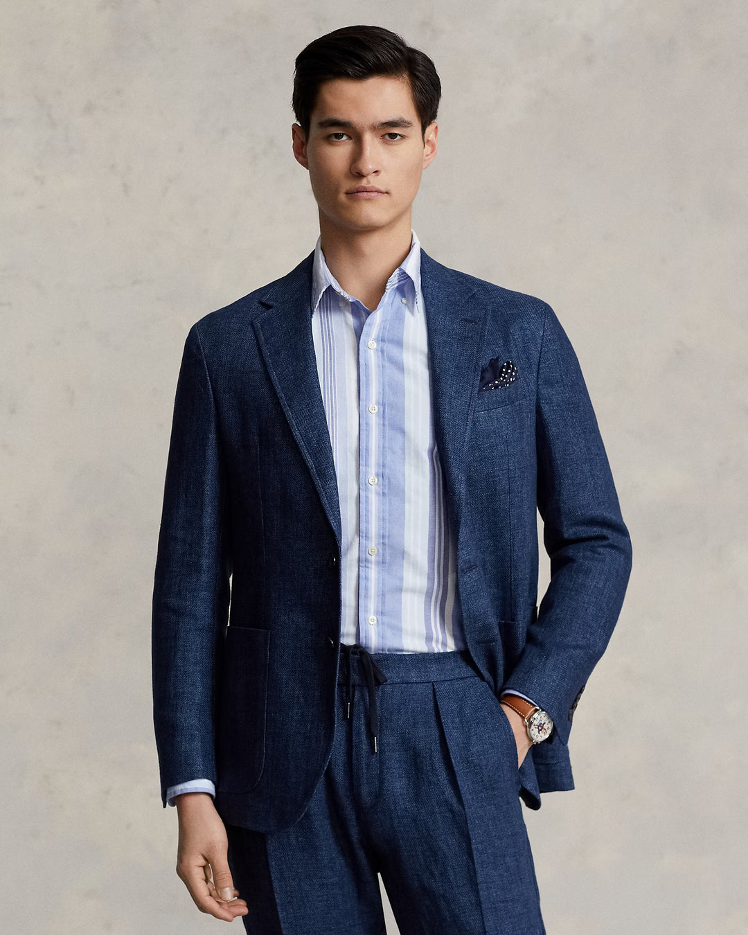 Ralph Lauren Polo Soft Tailored Linen Suit Jacket