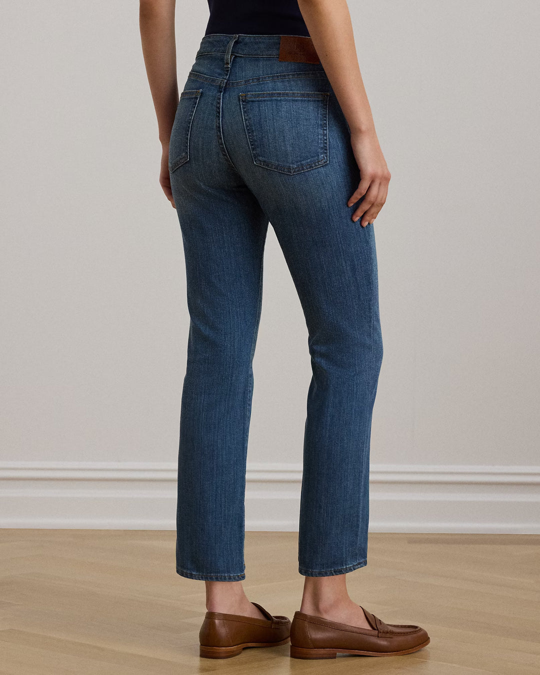 Ralph Lauren Mid-Rise Straight Jean