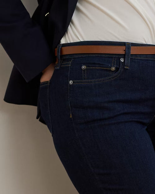 Ralph Lauren Mid-Rise Straight Jean