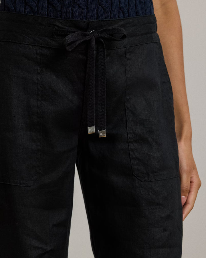 Ralph Lauren Linen Wide-Leg Pant