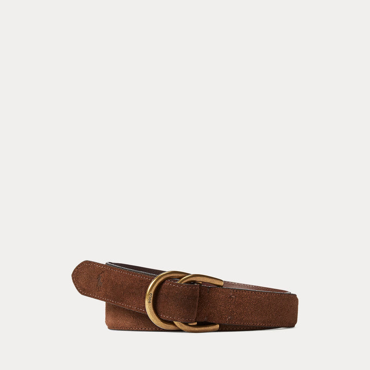 Ralph Lauren Suede D-Ring Belt