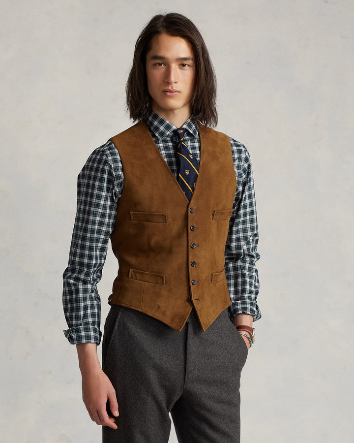 Ralph Lauren Suede Vest