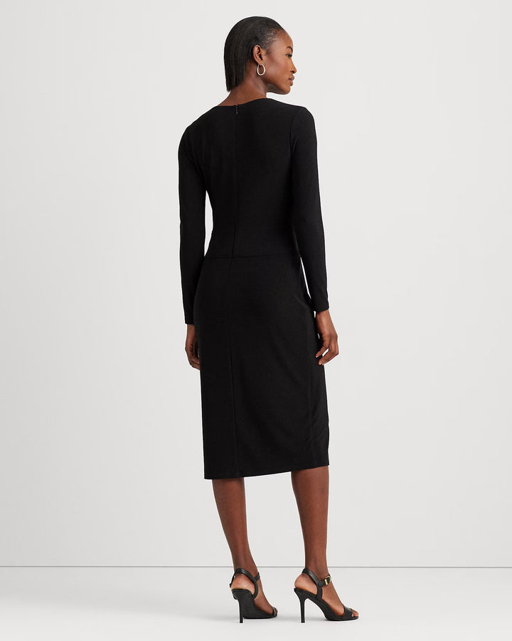 Ralph Lauren Buckled Jersey Dress
