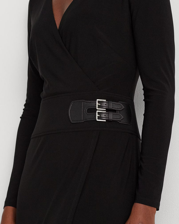 Ralph Lauren Buckled Jersey Dress