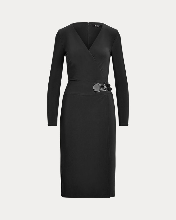 Ralph Lauren Buckled Jersey Dress