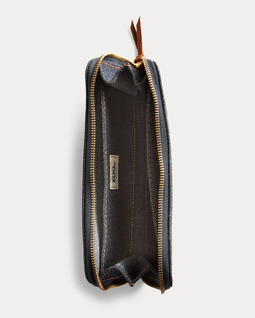 Ralph Lauren Indigo Denim Travel Wallet