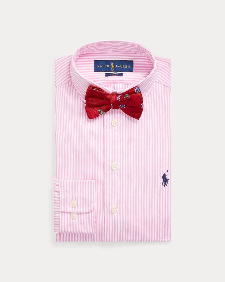 Ralph Lauren Slim Fit Striped Cotton Dress Shirt