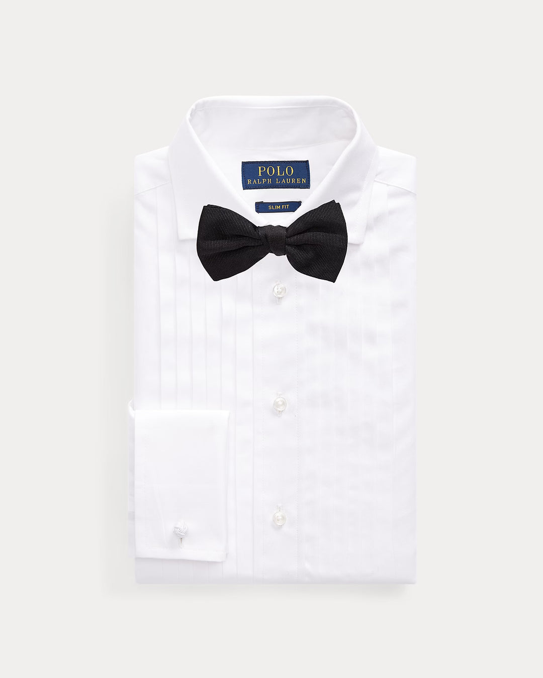 Ralph Lauren Slim Fit Cotton Poplin Tuxedo Shirt