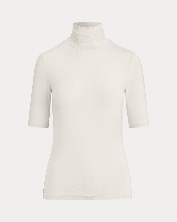 Ralph Lauren Jersey Turtleneck Top