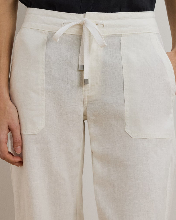Ralph Lauren Linen Wide-Leg Pant