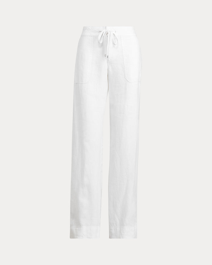 Ralph Lauren Linen Wide-Leg Pant