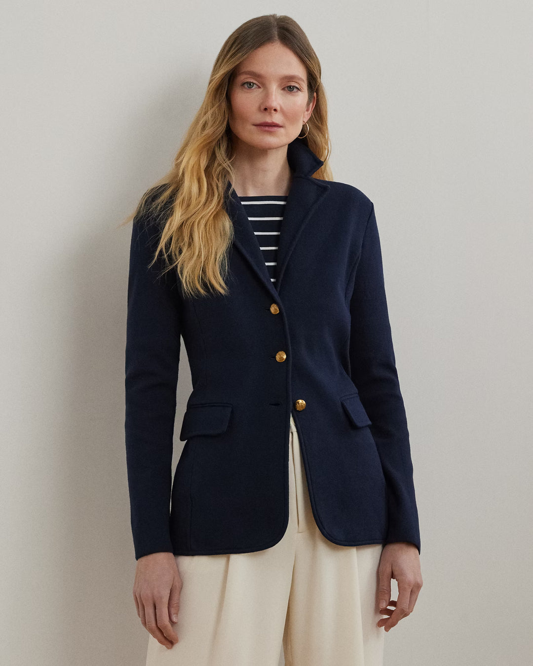 Ralph Lauren Combed Cotton Blazer