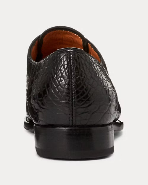 Ralph Lauren Darby Crocodile Shoe