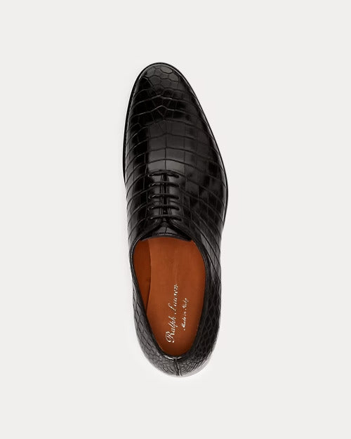 Ralph Lauren Darby Crocodile Shoe