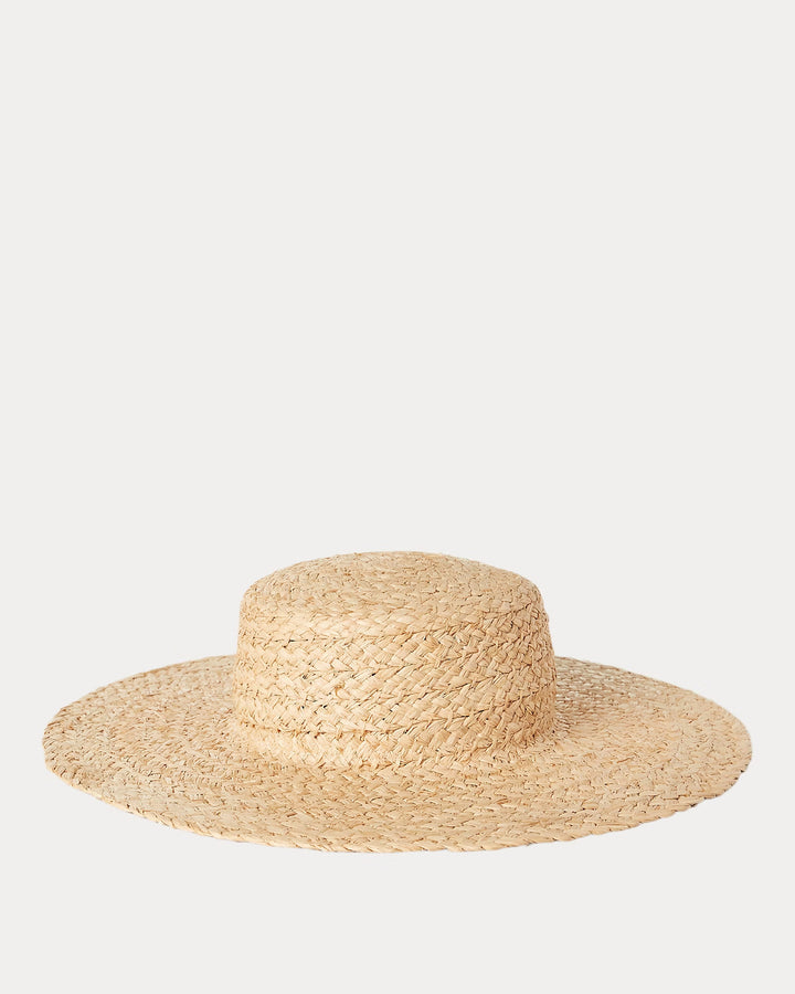 Ralph Lauren Braided Raffia Straw Hat