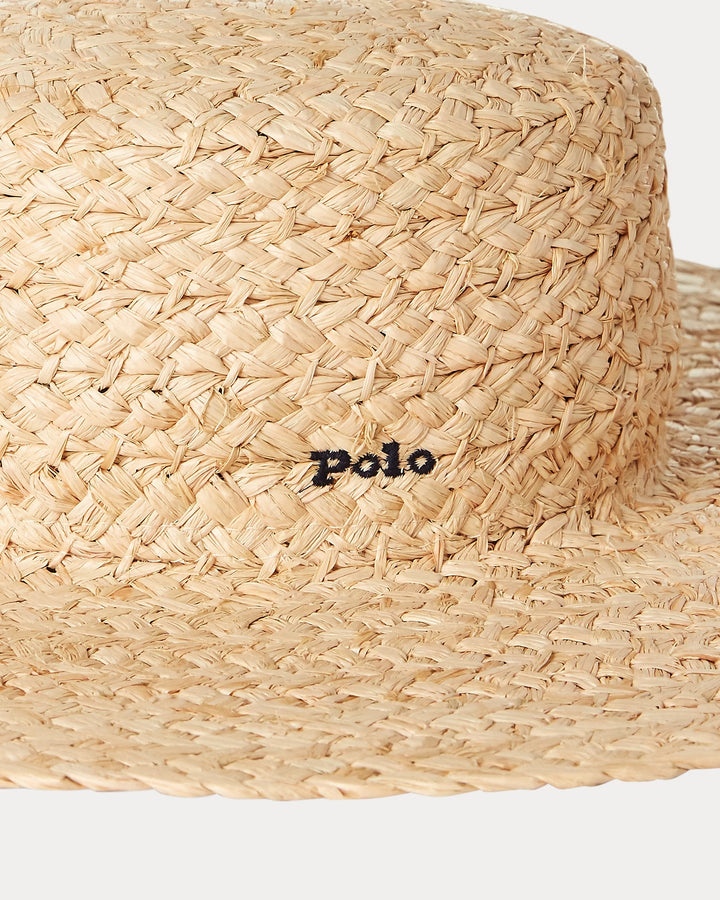 Ralph Lauren Braided Raffia Straw Hat