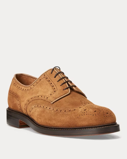 Ralph Lauren Brenton Suede Wingtip