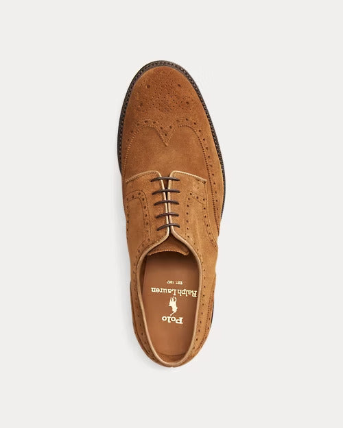 Ralph Lauren Brenton Suede Wingtip