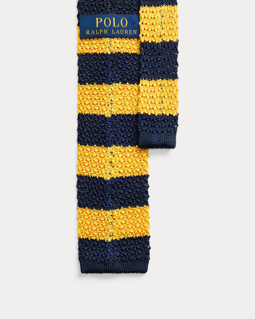 Ralph Lauren Striped Knit Silk Tie