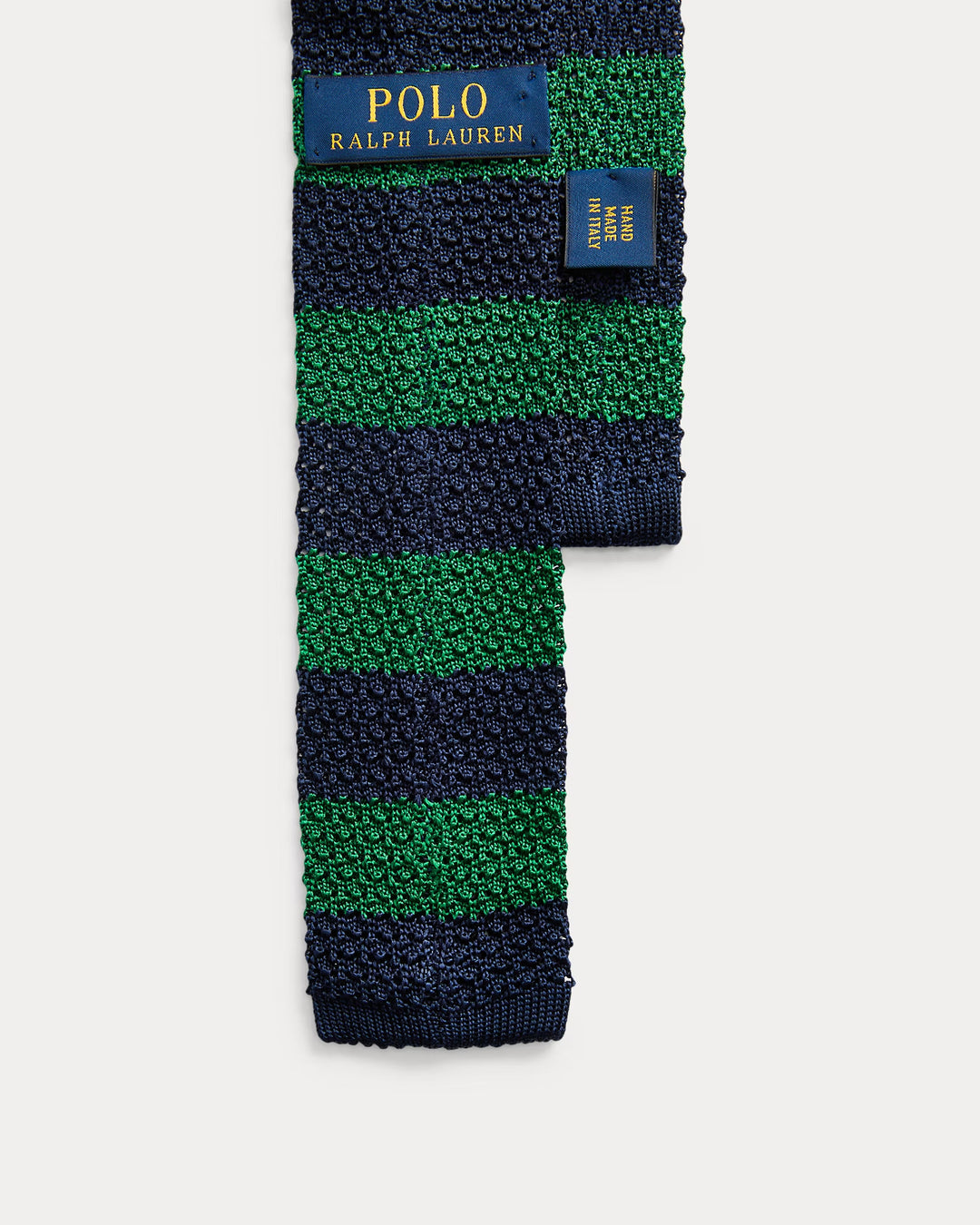 Ralph Lauren Striped Knit Silk Tie