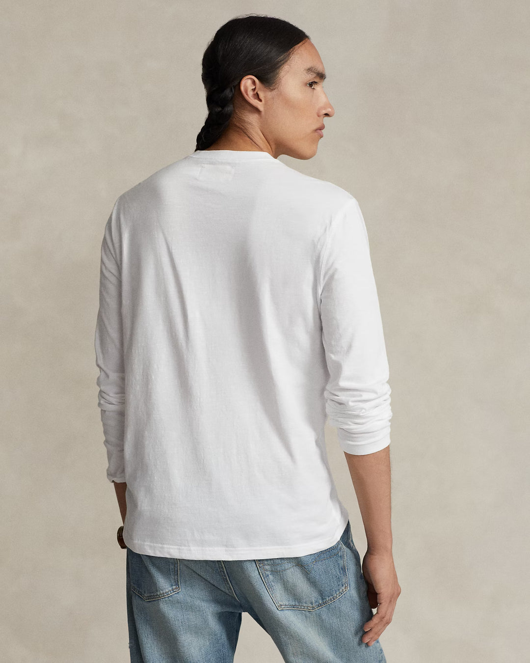 Ralph Lauren Slub Jersey Henley Shirt