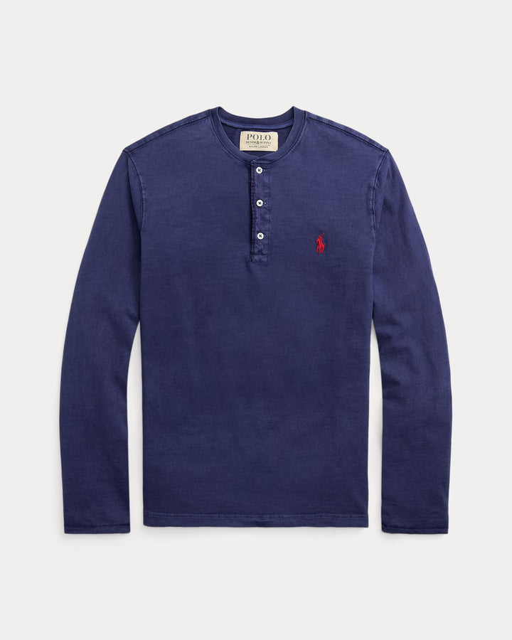 Ralph Lauren Slub Jersey Henley Shirt