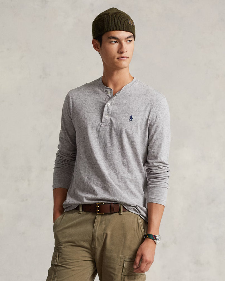 Ralph Lauren Slub Jersey Henley Shirt