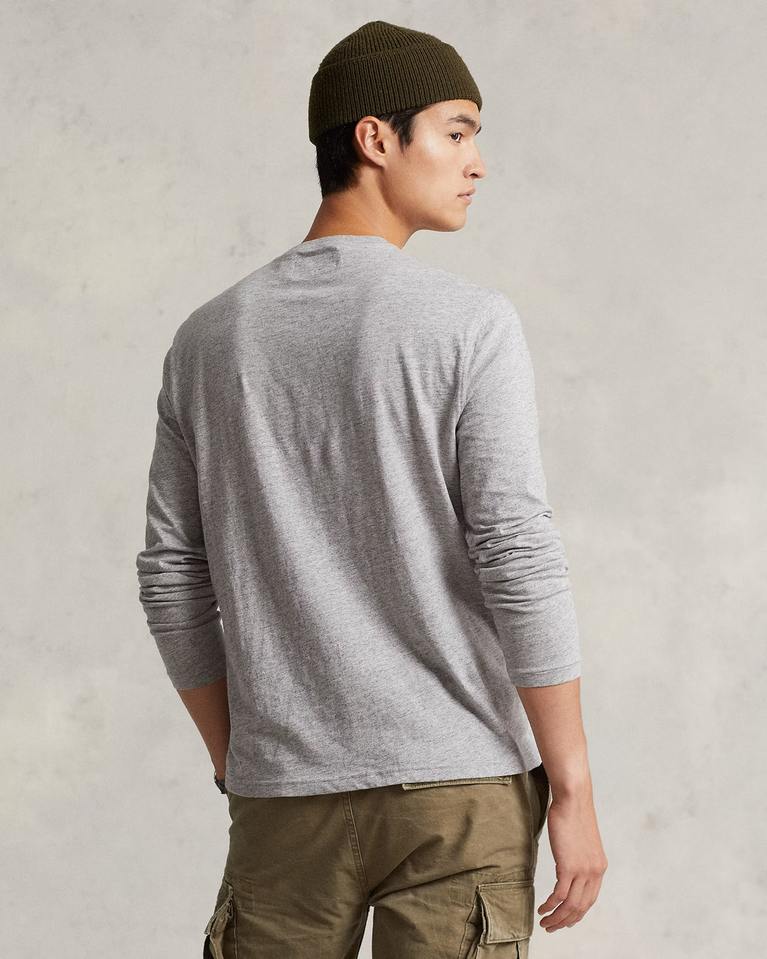 Ralph Lauren Slub Jersey Henley Shirt