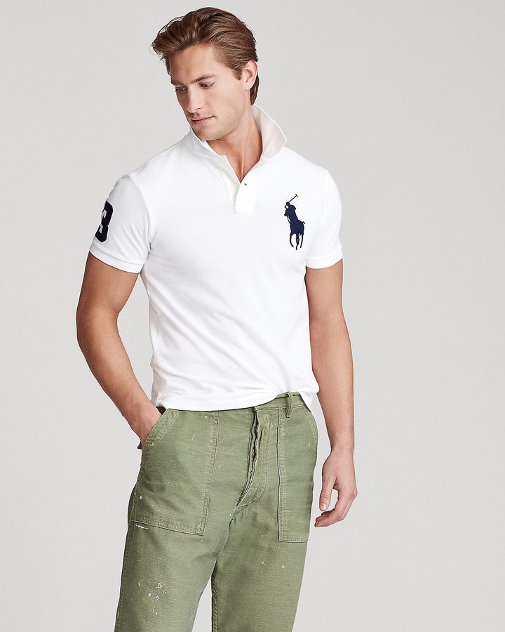 Ralph Lauren Big Pony Mesh Polo Shirt - All Fits