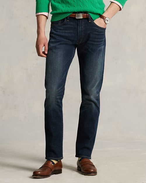 Ralph Lauren  Hampton Relaxed Straight Stretch Jean