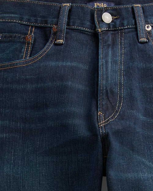 Ralph Lauren  Hampton Relaxed Straight Stretch Jean