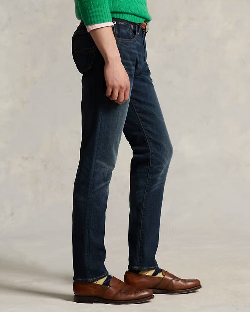 Ralph Lauren  Hampton Relaxed Straight Stretch Jean