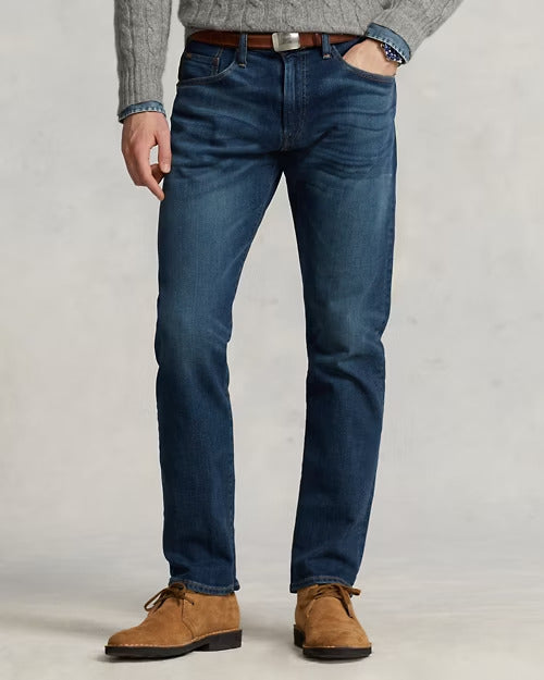 Ralph Lauren Hampton Relaxed Straight Stretch Jean