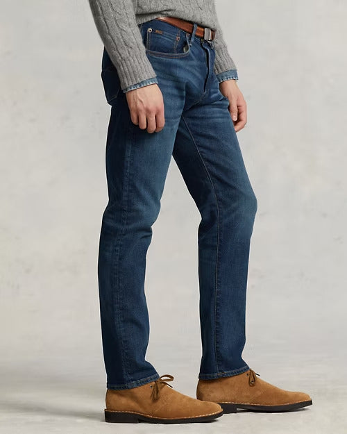 Ralph Lauren Hampton Relaxed Straight Stretch Jean