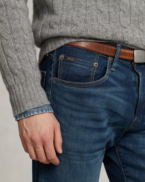 Ralph Lauren Hampton Relaxed Straight Stretch Jean