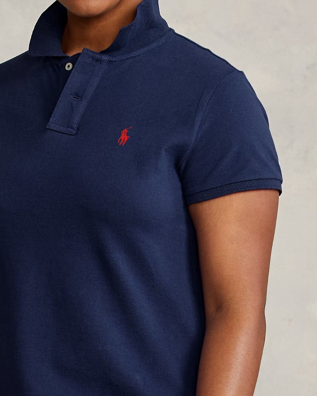 Ralph Lauren Cotton Mesh Polo Dress
