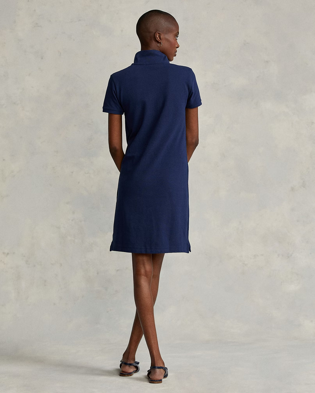 Ralph Lauren Cotton Mesh Polo Dress