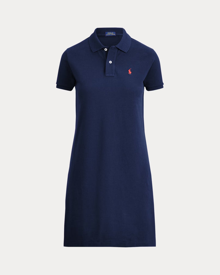 Ralph Lauren Cotton Mesh Polo Dress