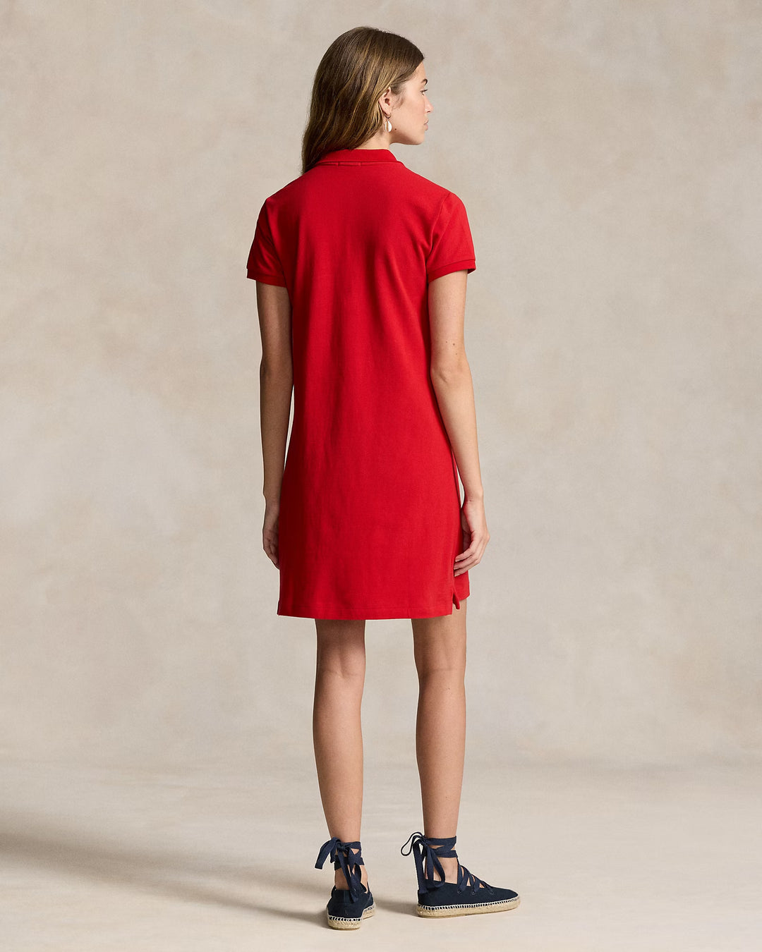 Ralph Lauren Cotton Mesh Polo Dress
